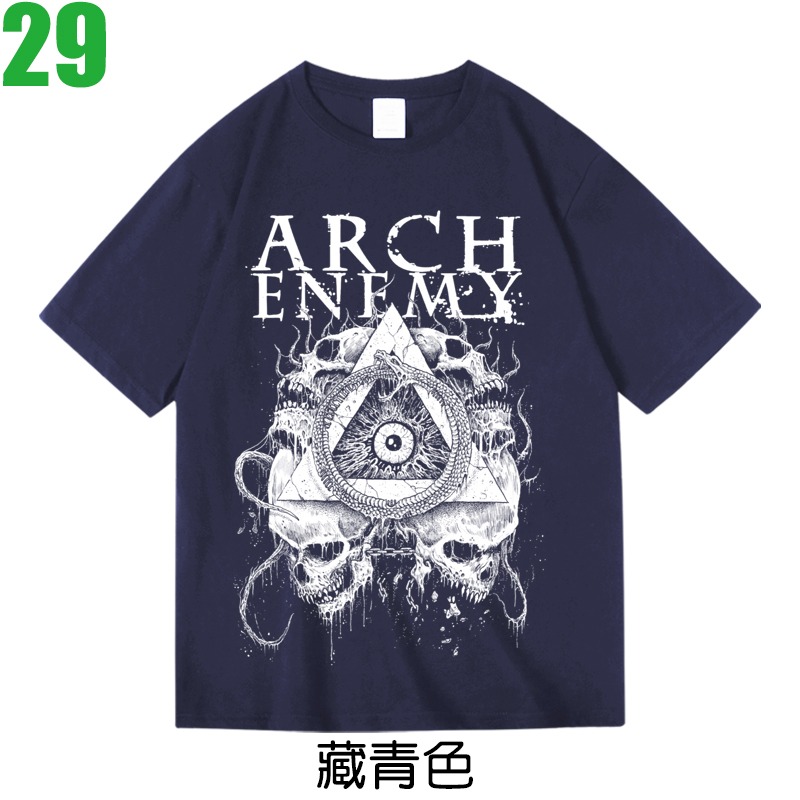 Arch Enemy【罪惡之神】短袖死亡重金屬搖滾樂團T恤(共3種顏色可供選購) 新款上市購買多件多優惠!【賣場九】-規格圖3