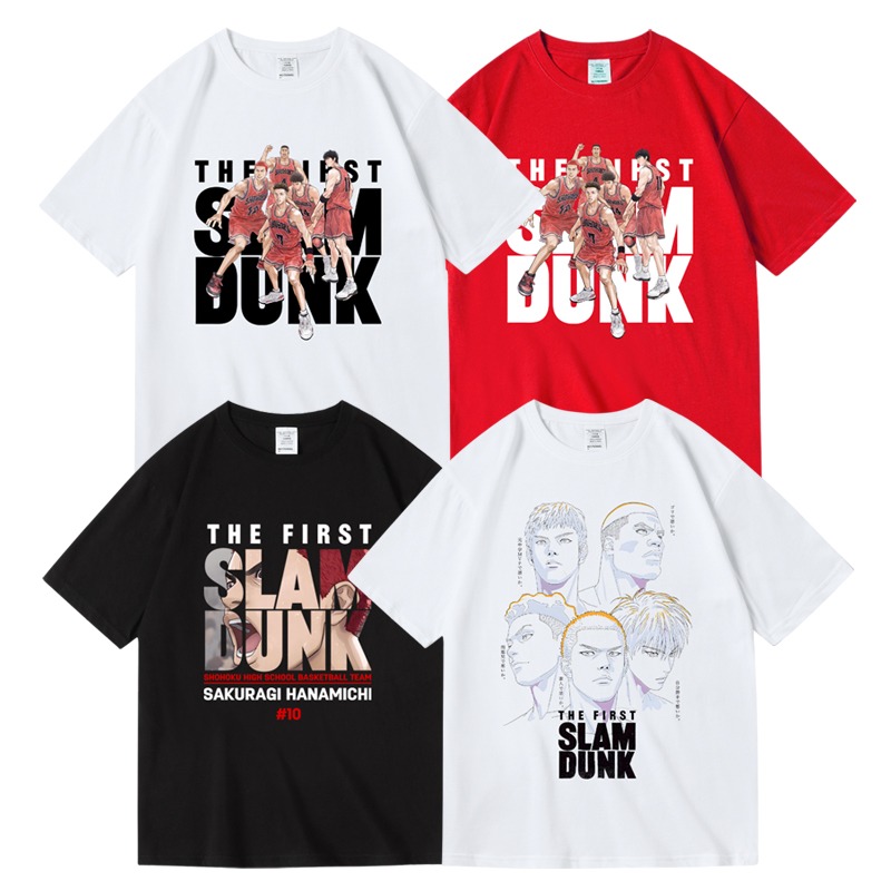 【灌籃高手 湘北籃球隊 流川楓 SLAMDUNK】短袖漫畫動漫卡通動畫電影T恤(共3種顏色) 新款上市購買多件多優惠!-細節圖5