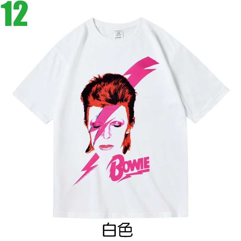 David Bowie【大衛．鮑伊】短袖流行華麗搖滾傳奇歌手T恤(5種顏色可供選購) 新款上市購買多件多優惠!【賣場四】-規格圖7