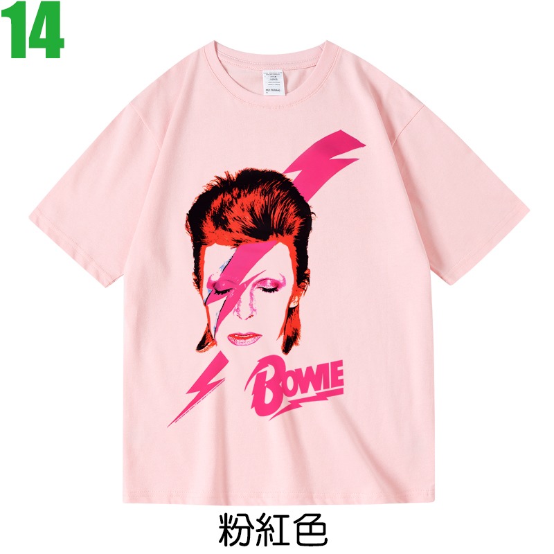 David Bowie【大衛．鮑伊】短袖流行華麗搖滾傳奇歌手T恤(5種顏色可供選購) 新款上市購買多件多優惠!【賣場四】-規格圖7