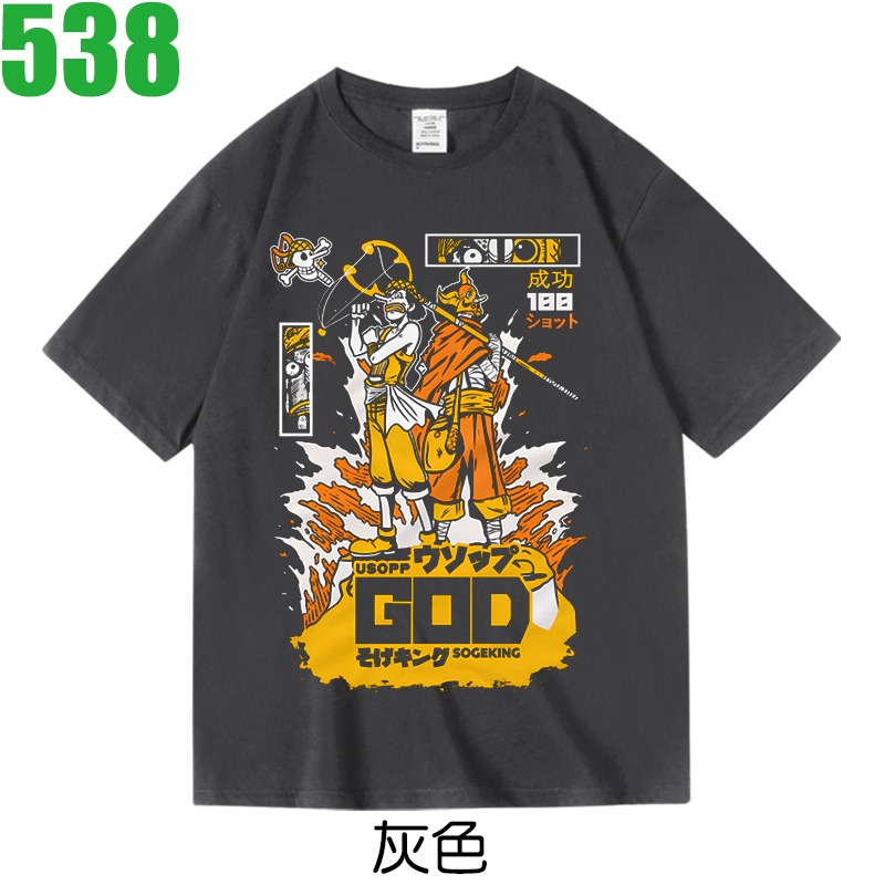 【航海王 海賊王 ONE PIECE 騙人布 Usopp】短袖漫畫動漫卡通動畫電影T恤 購買多件多優惠!【賣場五十七】-規格圖3