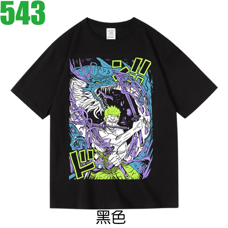 【航海王 海賊王 ONE PIECE 羅羅亞·索隆】短袖漫畫動漫卡通動畫T恤(3種顏色) 購買多件多優惠!【賣場五十九】-規格圖3