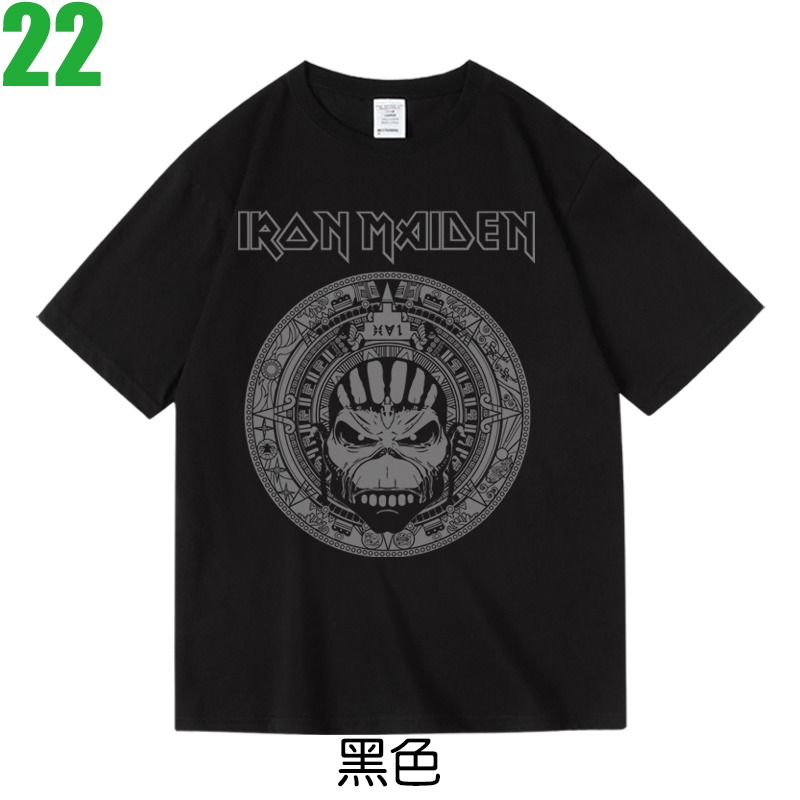 Iron Maiden【鐵娘子樂團】短袖重金屬搖滾樂團T恤(共3種顏色可供選購) 新款上市購買多件多優惠!【賣場七】-規格圖3