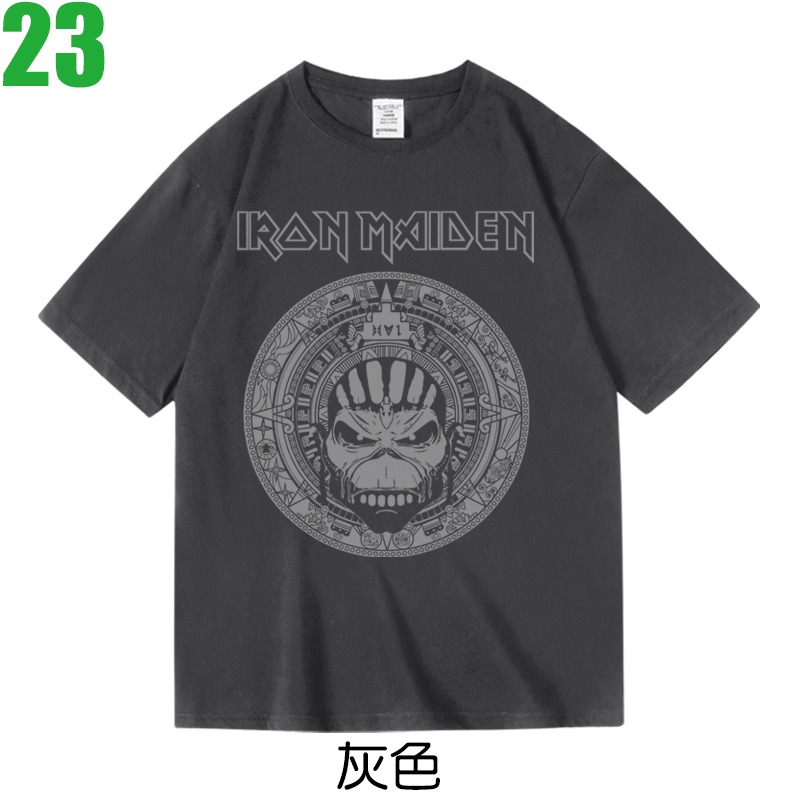 Iron Maiden【鐵娘子樂團】短袖重金屬搖滾樂團T恤(共3種顏色可供選購) 新款上市購買多件多優惠!【賣場七】-規格圖3