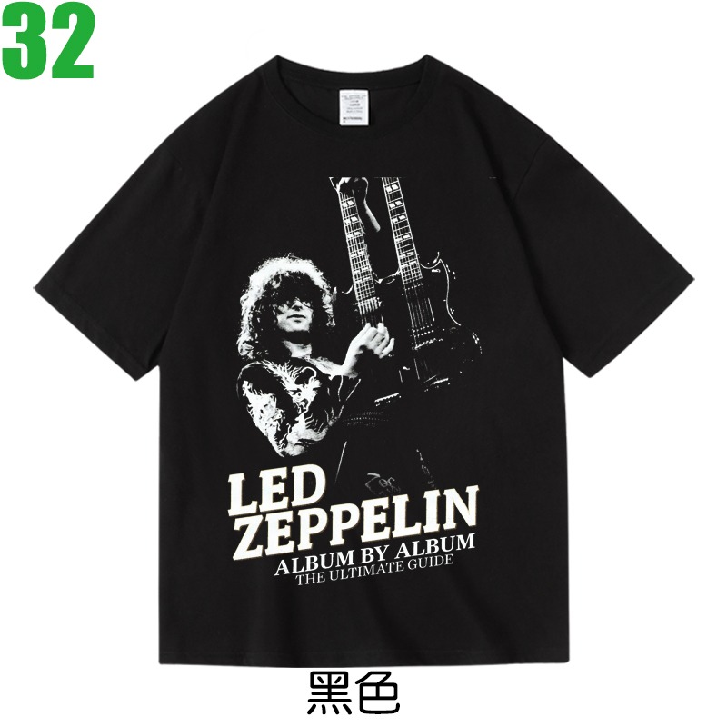 Led Zeppelin【齊柏林飛船】短袖重金屬搖滾樂團T恤(共3種顏色可供選購) 新款上市購買多件多優惠!【賣場十】-規格圖3