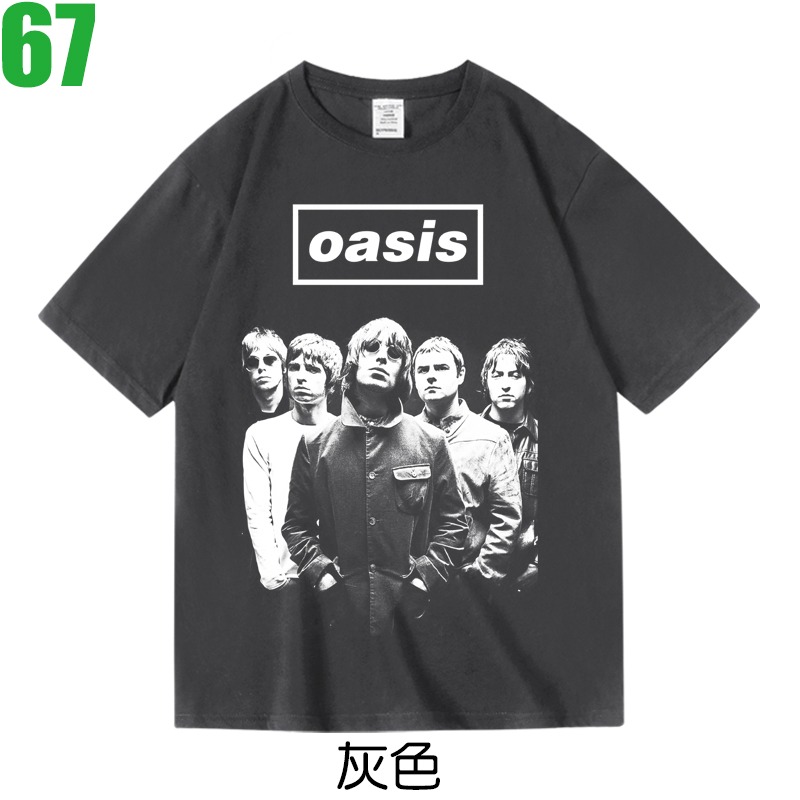 OASIS【綠洲樂團】短袖英式搖滾樂團T恤(共3種顏色可供選購) 新款上市購買多件多優惠!【賣場十】-規格圖3