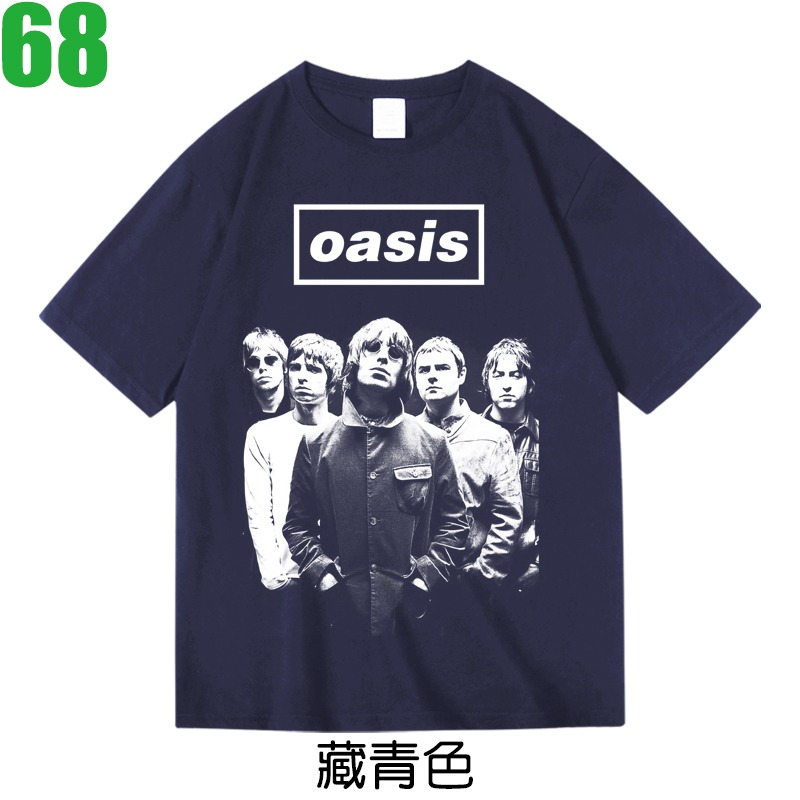 OASIS【綠洲樂團】短袖英式搖滾樂團T恤(共3種顏色可供選購) 新款上市購買多件多優惠!【賣場十】-規格圖3