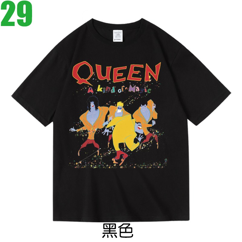 QUEEN【皇后合唱團】短袖搖滾樂團T恤(共3種顏色可供選購) 新款上市購買多件多優惠!【賣場八】-規格圖3