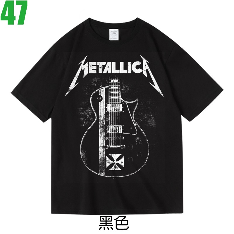 METALLICA【金屬製品】短袖鞭擊重金屬搖滾樂團T恤(共3種顏色可供選購) 新款上市購買多件多優惠!【賣場十六】-規格圖3