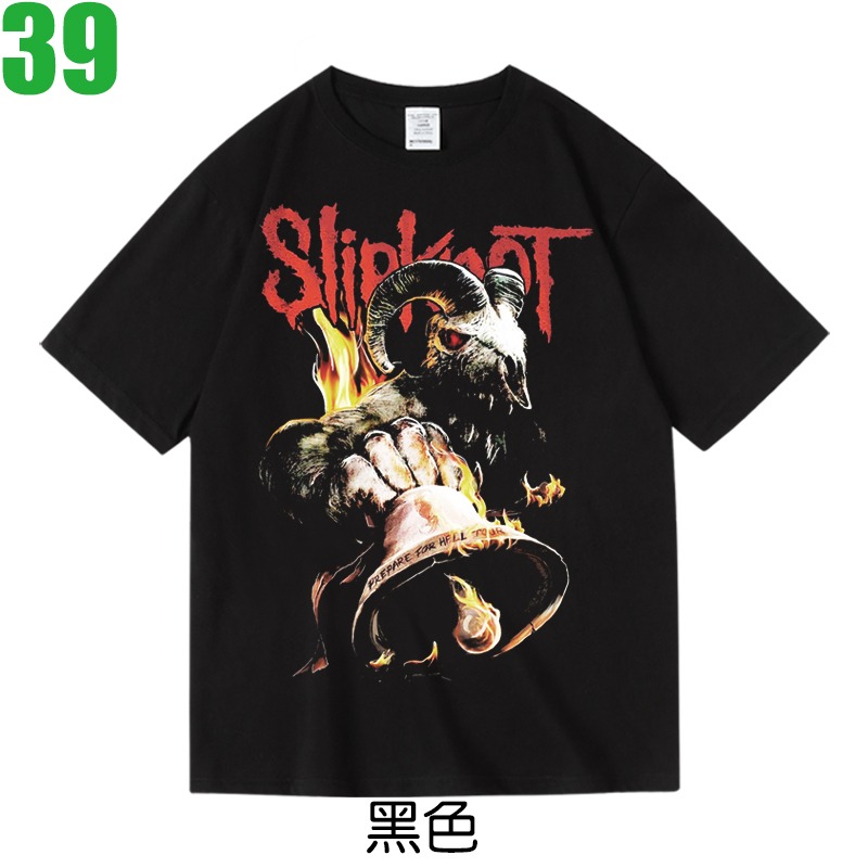 Slipknot【滑結樂團】短袖Nu-Metal新重金屬搖滾樂團T恤(3種顏色可選) 新上市購買多件多優惠!【賣場十六】-規格圖3