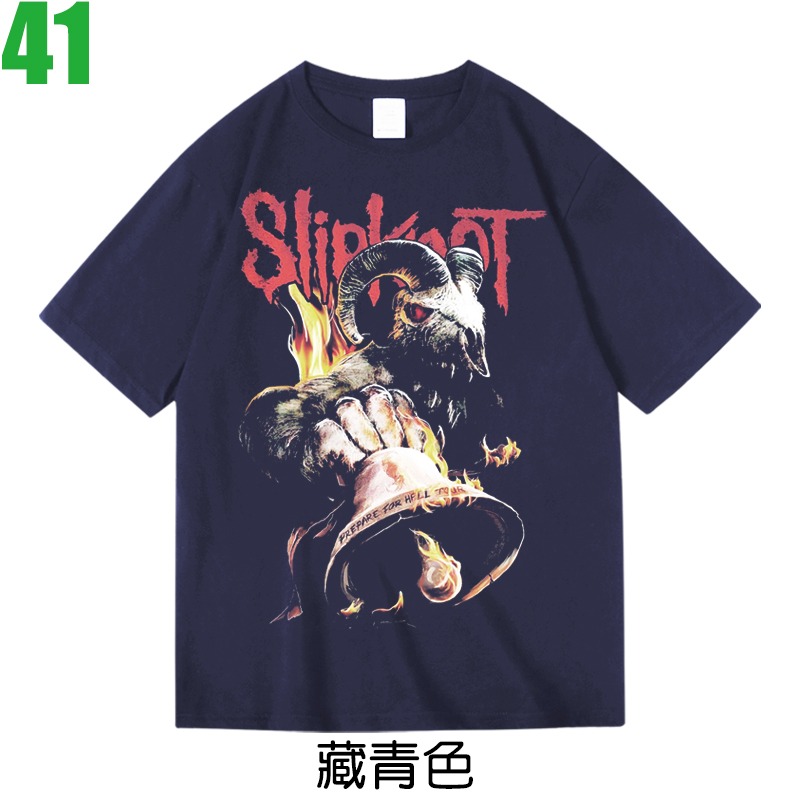 Slipknot【滑結樂團】短袖Nu-Metal新重金屬搖滾樂團T恤(3種顏色可選) 新上市購買多件多優惠!【賣場十六】-規格圖3