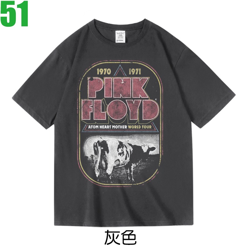 Pink Floyd【平克·佛洛伊德】短袖搖滾樂團T恤(共3種顏色可供選購) 新款上市購買多件多優惠!【賣場十九】-規格圖3