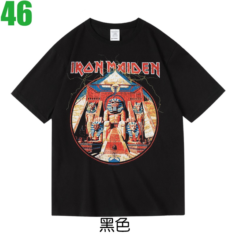 Iron Maiden【鐵娘子樂團】短袖重金屬搖滾樂團T恤(共3種顏色可供選購) 新款上市購買多件多優惠!【賣場十五】-規格圖3