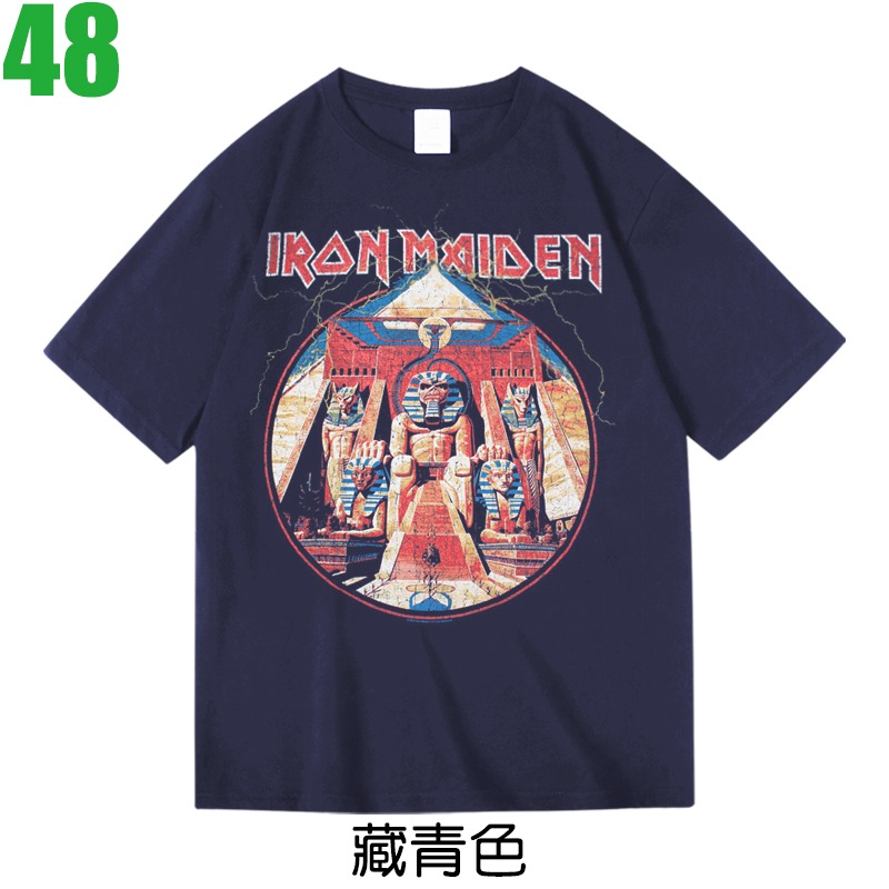 Iron Maiden【鐵娘子樂團】短袖重金屬搖滾樂團T恤(共3種顏色可供選購) 新款上市購買多件多優惠!【賣場十五】-規格圖3