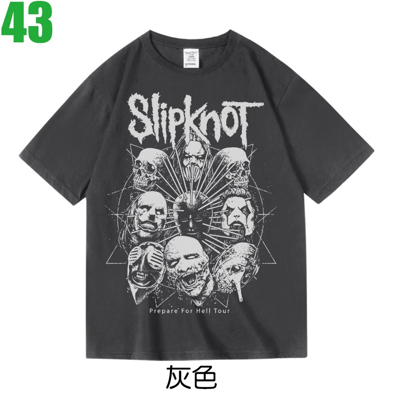 Slipknot【滑結樂團】短袖Nu-Metal新重金屬搖滾樂團T恤(3種顏色可選) 新上市購買多件多優惠!【賣場十七】-規格圖3
