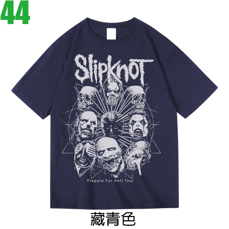 Slipknot【滑結樂團】短袖Nu-Metal新重金屬搖滾樂團T恤(3種顏色可選) 新上市購買多件多優惠!【賣場十七】-規格圖3