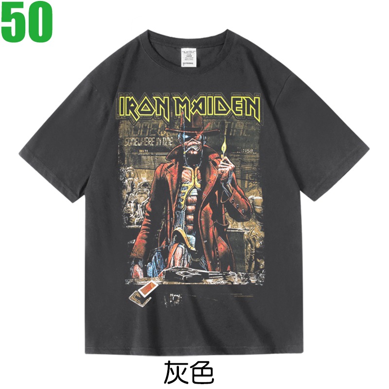 Iron Maiden【鐵娘子樂團】短袖重金屬搖滾樂團T恤(共3種顏色可供選購) 新款上市購買多件多優惠!【賣場十六】-規格圖3