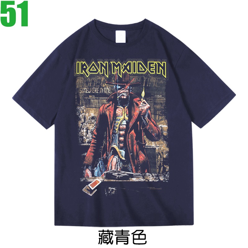 Iron Maiden【鐵娘子樂團】短袖重金屬搖滾樂團T恤(共3種顏色可供選購) 新款上市購買多件多優惠!【賣場十六】-規格圖3