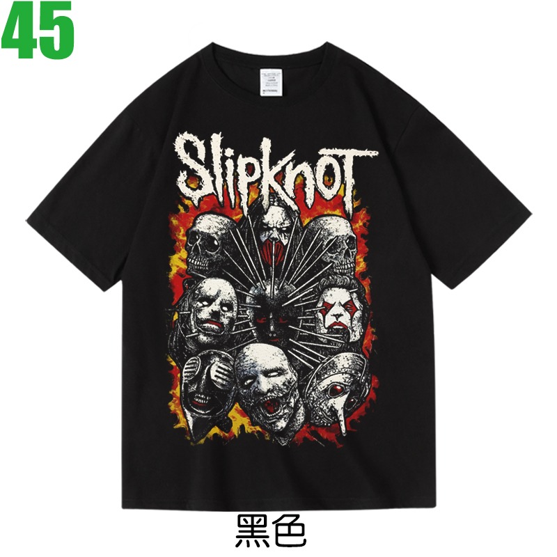 Slipknot【滑結樂團】短袖Nu-Metal新重金屬搖滾樂團T恤(3種顏色可選) 新上市購買多件多優惠!【賣場十八】-規格圖3