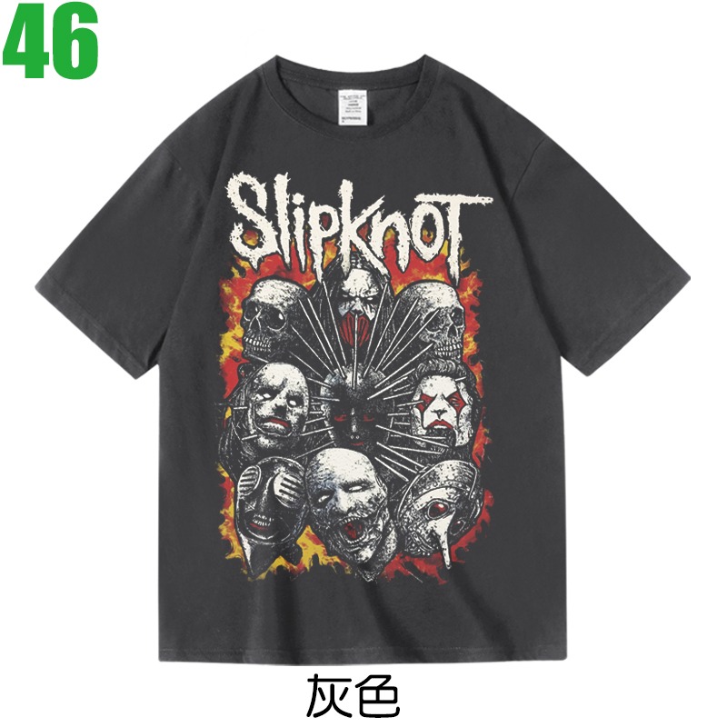 Slipknot【滑結樂團】短袖Nu-Metal新重金屬搖滾樂團T恤(3種顏色可選) 新上市購買多件多優惠!【賣場十八】-規格圖3
