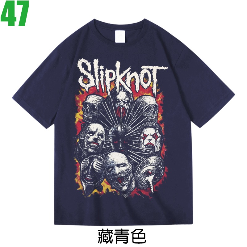 Slipknot【滑結樂團】短袖Nu-Metal新重金屬搖滾樂團T恤(3種顏色可選) 新上市購買多件多優惠!【賣場十八】-規格圖3