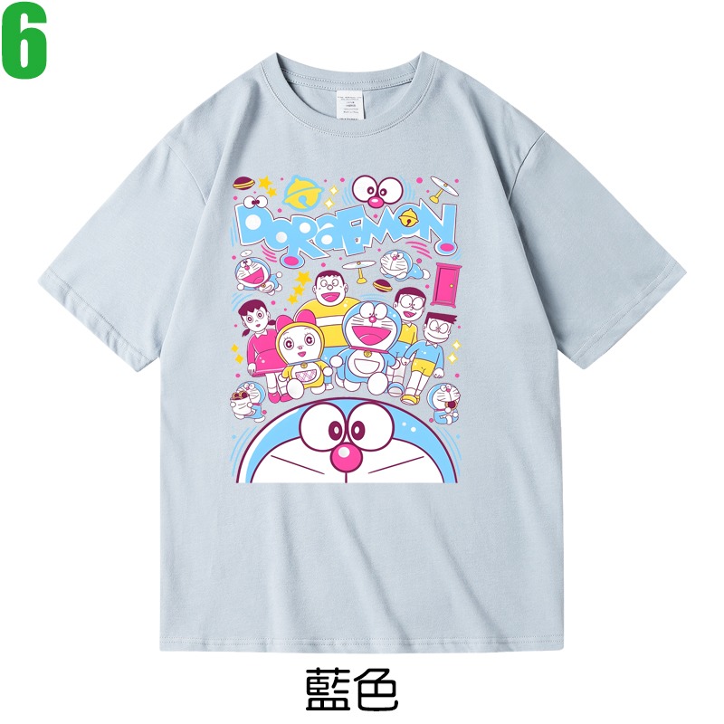 【哆啦A夢 小叮噹 Doraemon】短袖漫畫卡通動畫電影電玩遊戲T恤(共7種顏色) 新款上市購買多件多優惠!【賣場一】-規格圖7