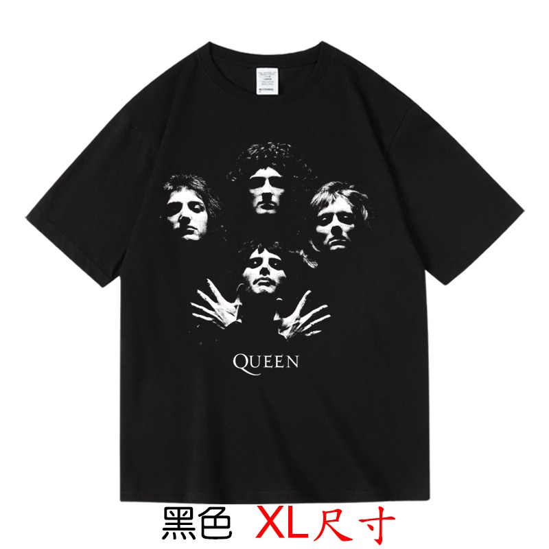 QUEEN【皇后合唱團】【XL尺寸】短袖搖滾樂團T恤(現貨供應 下單後可以立即出貨)-規格圖1