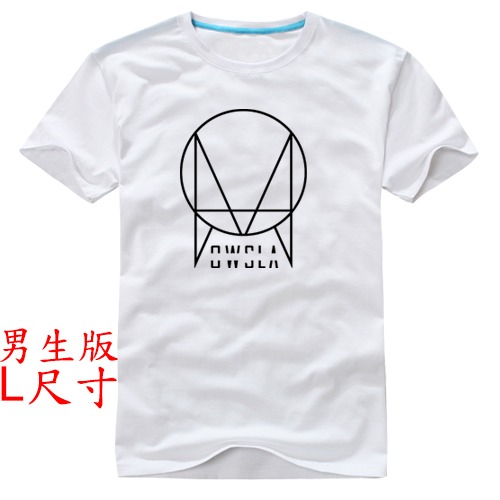 【電音DJ】OWSLA【Skrillex自創唱片廠牌】L尺寸短袖電子音樂百大DJ系列T恤(現貨供應 下單後可以立即出貨)-規格圖1