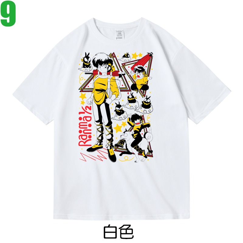 【亂馬½ Ranma ½】短袖日本漫畫卡通動畫T恤(共7種顏色可供選購) 新款上市購買多件多優惠!【賣場二】-細節圖2
