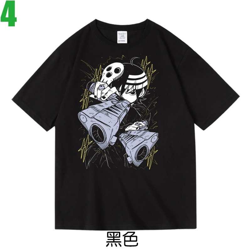 【噬魂者 死神之子 SOUL EATER】短袖日本漫畫卡通動畫T恤(3種顏色可選購) 新款上市購買多件多優惠!【賣場二】-規格圖3