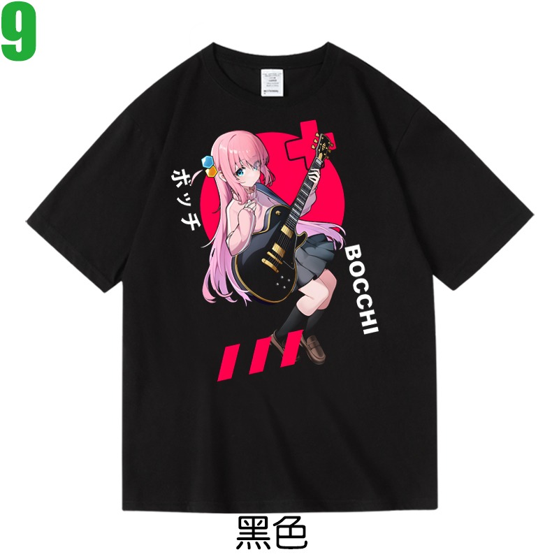 【孤獨搖滾！ Bocchi the Rock!】短袖日本漫畫卡通動畫T恤(3種顏色) 新款上市購買多件多優惠!【賣場三】-規格圖3