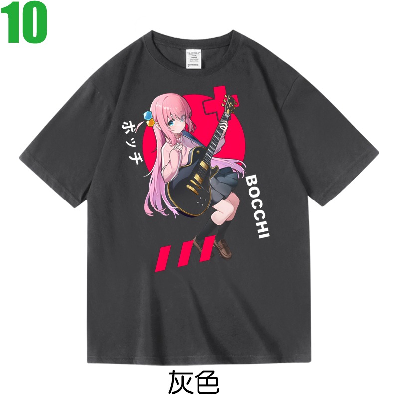 【孤獨搖滾！ Bocchi the Rock!】短袖日本漫畫卡通動畫T恤(3種顏色) 新款上市購買多件多優惠!【賣場三】-規格圖3