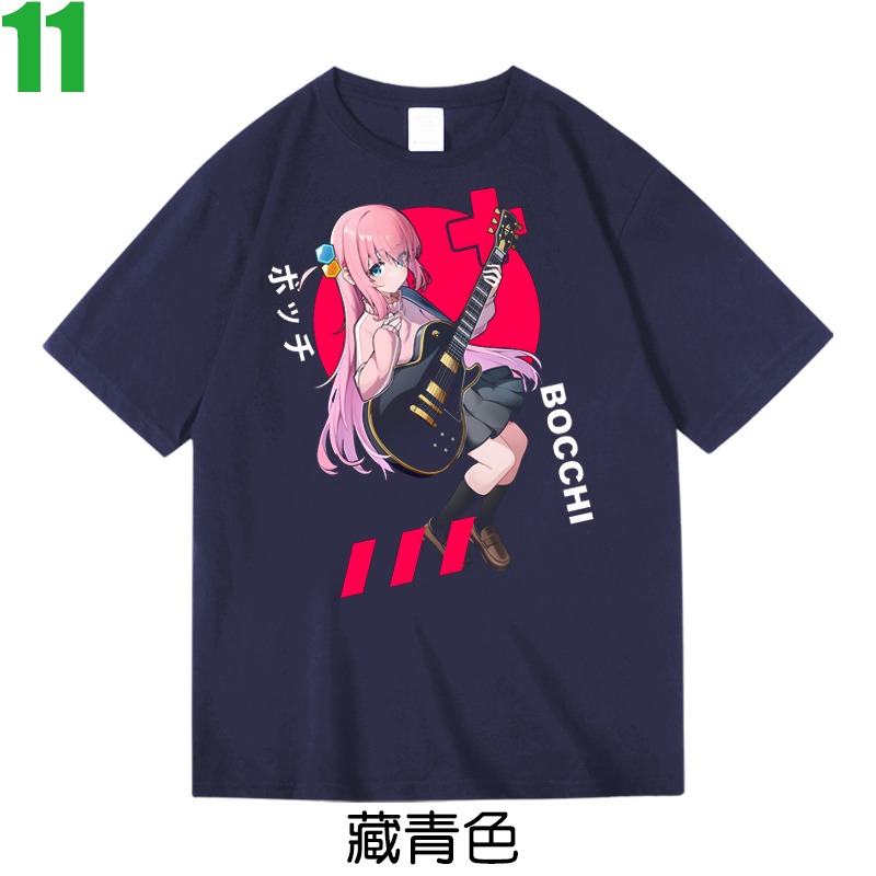 【孤獨搖滾！ Bocchi the Rock!】短袖日本漫畫卡通動畫T恤(3種顏色) 新款上市購買多件多優惠!【賣場三】-規格圖3