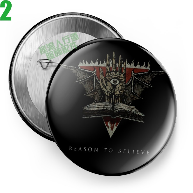 Arch Enemy【罪惡之神】短袖死亡重金屬搖滾樂團胸章徽章(共5種款式可供選購) 下單前請先詢問有無現貨!【賣場一】-規格圖7