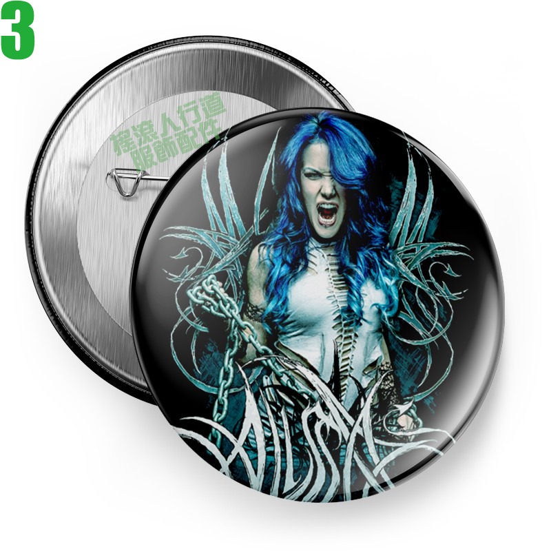 Arch Enemy【罪惡之神】短袖死亡重金屬搖滾樂團胸章徽章(共5種款式可供選購) 下單前請先詢問有無現貨!【賣場一】-規格圖7