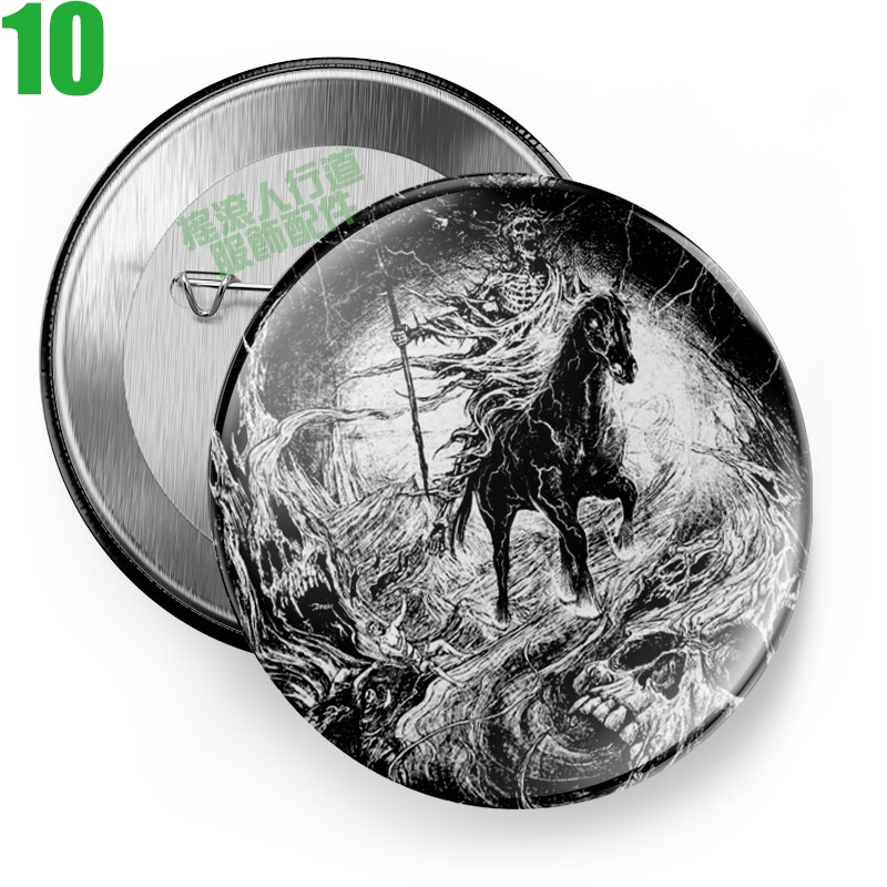 Arch Enemy【罪惡之神】短袖死亡重金屬搖滾樂團胸章徽章(共5種款式可供選購) 下單前請先詢問有無現貨!【賣場二】-細節圖5