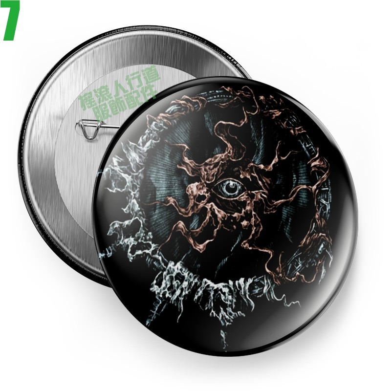 Arch Enemy【罪惡之神】短袖死亡重金屬搖滾樂團胸章徽章(共5種款式可供選購) 下單前請先詢問有無現貨!【賣場二】-規格圖7