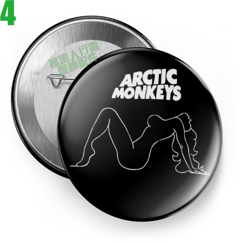 Arctic Monkeys【北極潑猴】短袖搖滾樂團胸章徽章(共8種款式可供選購) 下單前請先詢問有無現貨!【賣場一】-規格圖10