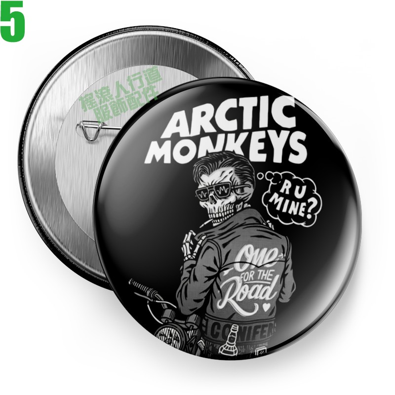 Arctic Monkeys【北極潑猴】短袖搖滾樂團胸章徽章(共8種款式可供選購) 下單前請先詢問有無現貨!【賣場一】-規格圖10