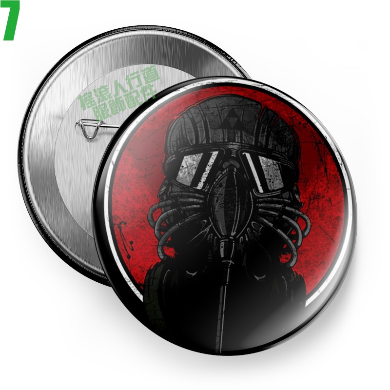 Black Sabbath Ozzy Osbourne【黑色安息日 奧茲奧斯朋】短袖重金屬搖滾樂團胸章徽章(共7種款式)-規格圖9