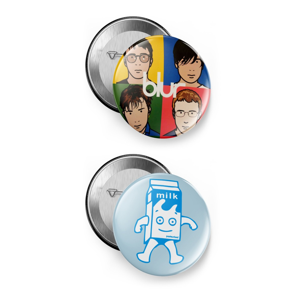 Blur【布勒合唱團】短袖英式另類獨立搖滾樂團胸章徽章(共2種款式可供選購) 下單前請先詢問有無現貨!【賣場一】-細節圖3