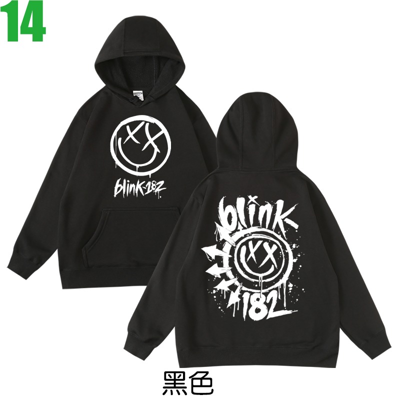 Blink 182【眨眼182】連帽厚絨長袖流行龐克搖滾樂團T恤(共3種顏色可供選購) 新款上市購買多件多優惠【賣場五】-規格圖4