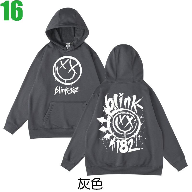 Blink 182【眨眼182】連帽厚絨長袖流行龐克搖滾樂團T恤(共3種顏色可供選購) 新款上市購買多件多優惠【賣場五】-規格圖4