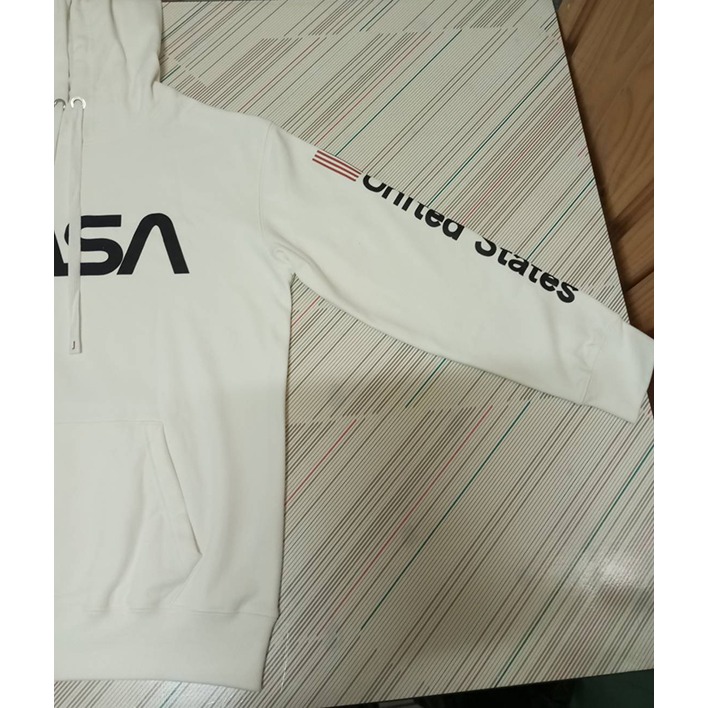 【NASA 美國國家航空暨太空總署】【L尺寸】連帽厚絨長袖創意設計主題T恤(現貨供應 下單後可以立即出貨)-細節圖4