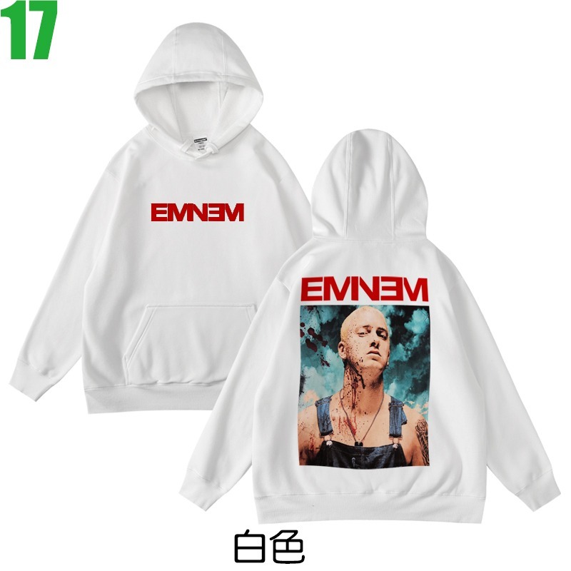 Eminem【阿姆】連帽厚絨長袖嘻哈饒舌(HIP-HOP RAP)歌手T恤(3種顏色) 新款上市購買多件多優惠【賣場八】-規格圖4