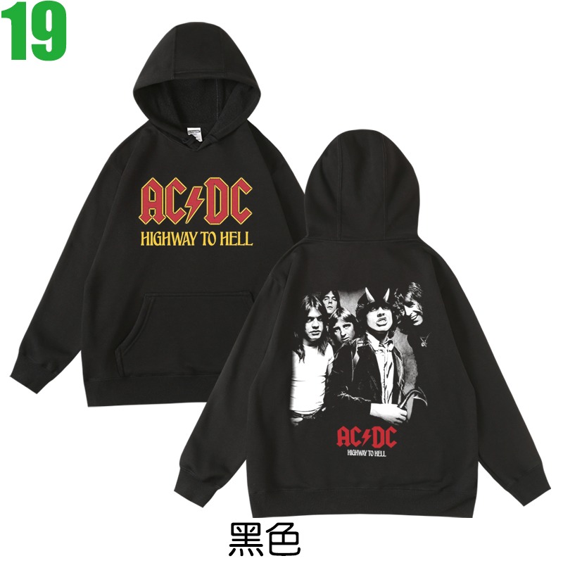 【AC/DC】連帽厚絨長袖澳洲重金屬搖滾樂團T恤(共2種顏色可供選購) 新款上市購買多件多優惠!【賣場七】-規格圖3