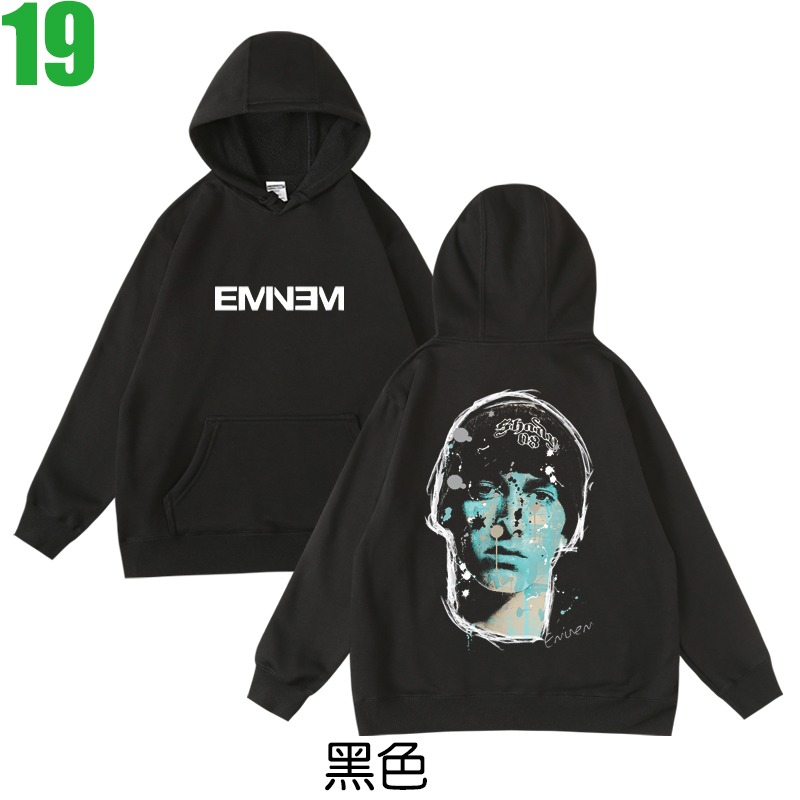 Eminem【阿姆】連帽厚絨長袖嘻哈饒舌(HIP-HOP RAP)歌手T恤(2種顏色) 新款上市購買多件多優惠【賣場九】-規格圖3
