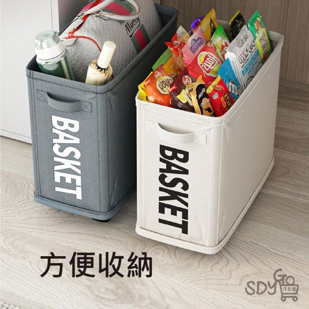 【台灣現貨 快速發貨】桌下置物推車 萬向輪設計 可折疊收納 不占空間 收納箱 推車 拉車 辦公室收納 小物收納 髒衣籃-細節圖2