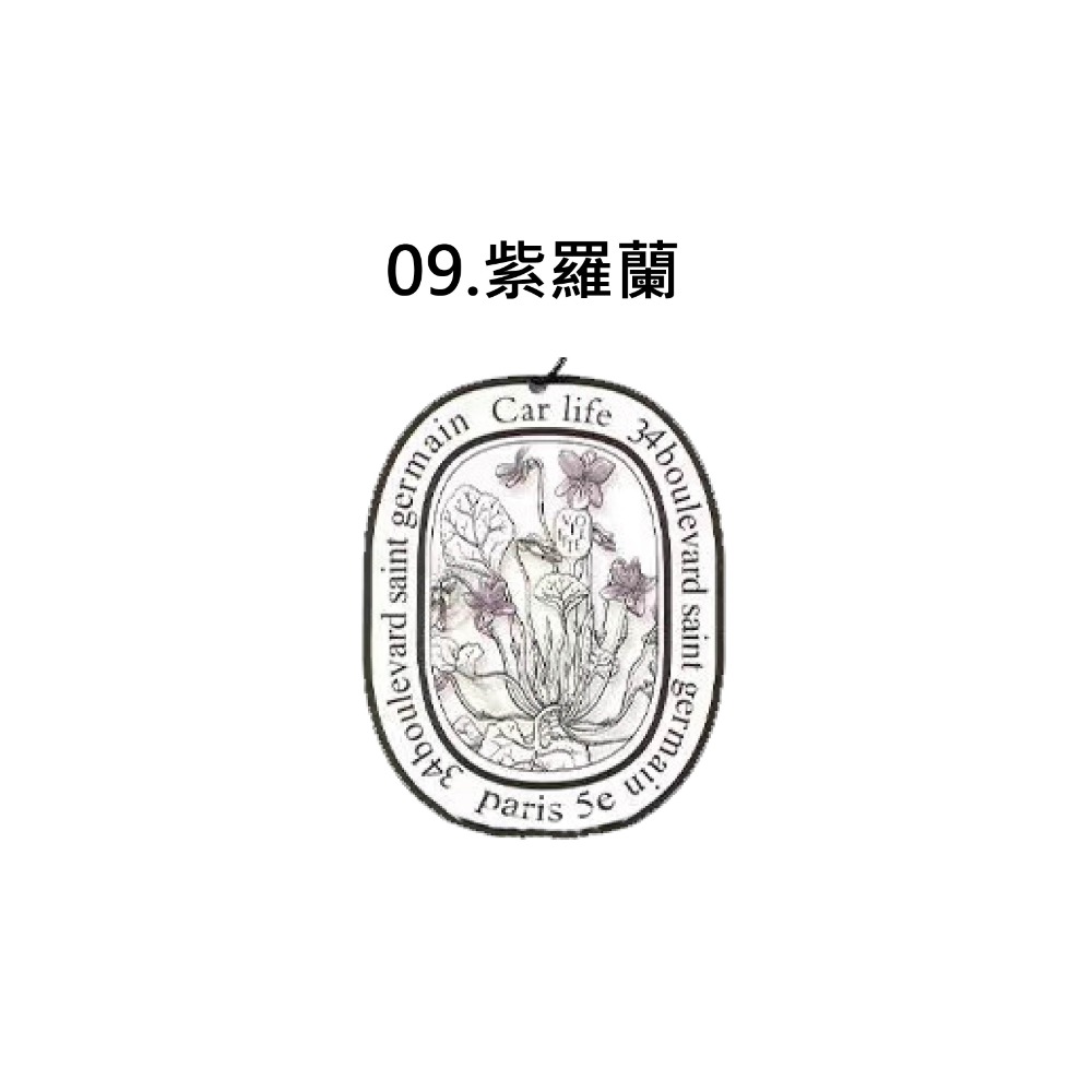 【台灣現貨 快速發貨】汽車香片 太空人 花園系列 香水片 香薰 車用香片 車用香氛 香水 花香 木質調 芳香片 衣物香氛-規格圖8
