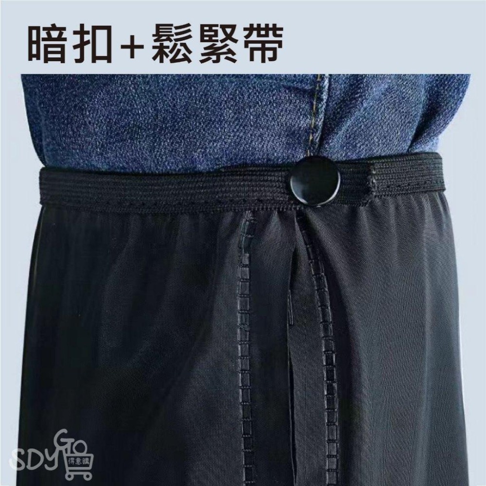 【台灣現貨 快速發貨】長筒防水鞋套 鞋底防滑 S/M/L/XL/2XL 雙重防護 雨鞋 鞋套 高筒 鬆緊束帶 鞋子保護-細節圖3
